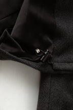 Asymmetric Coat - Gray