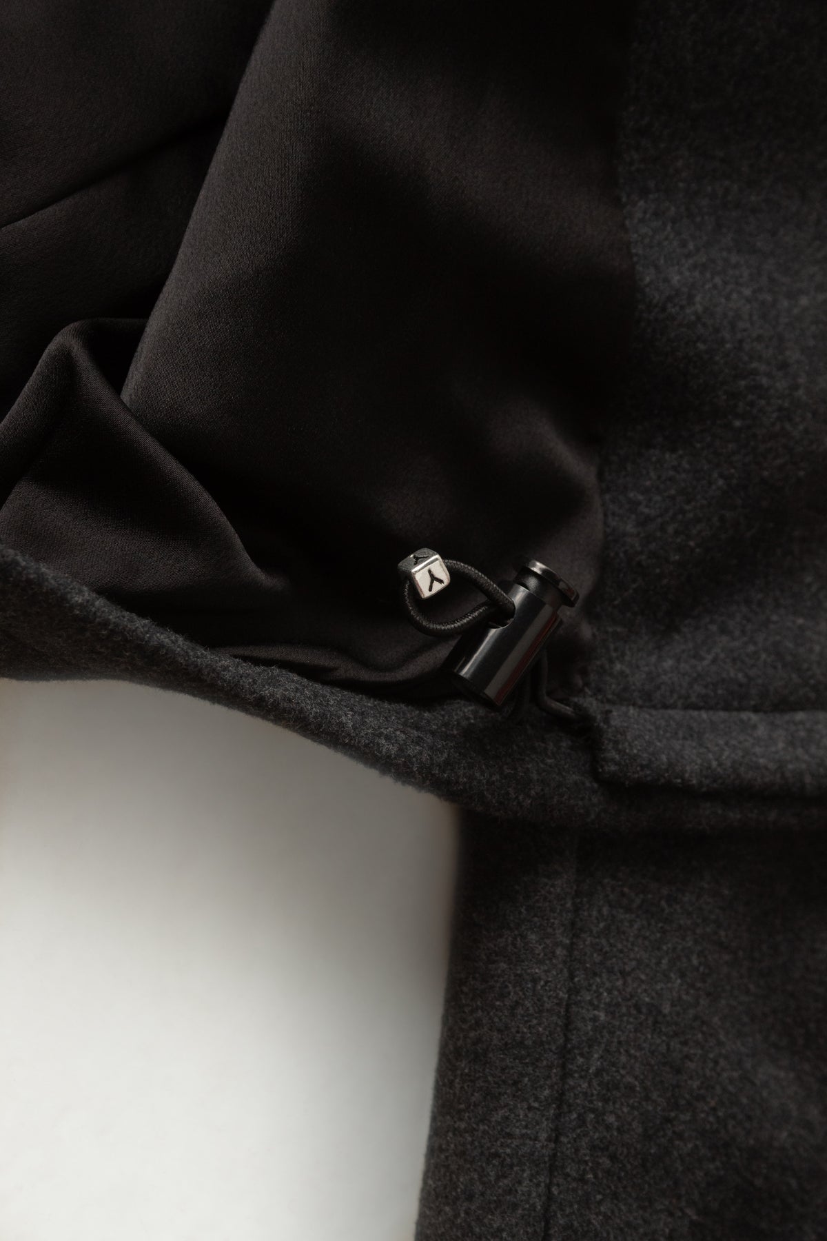 Asymmetric Coat - Gray
