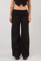Line Trousers - Black