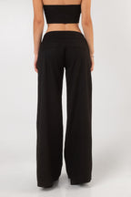 Line Trousers - Black
